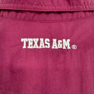 Texas A&M Chiliwear Fishing Shirt Men’s Large Vented Nylon Outdoors Top